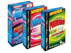 Perinteinen jauhemainen pesuaine